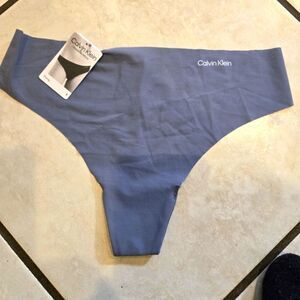 Calvin Klein Invisible Micro Thong Panty SMALL NWT